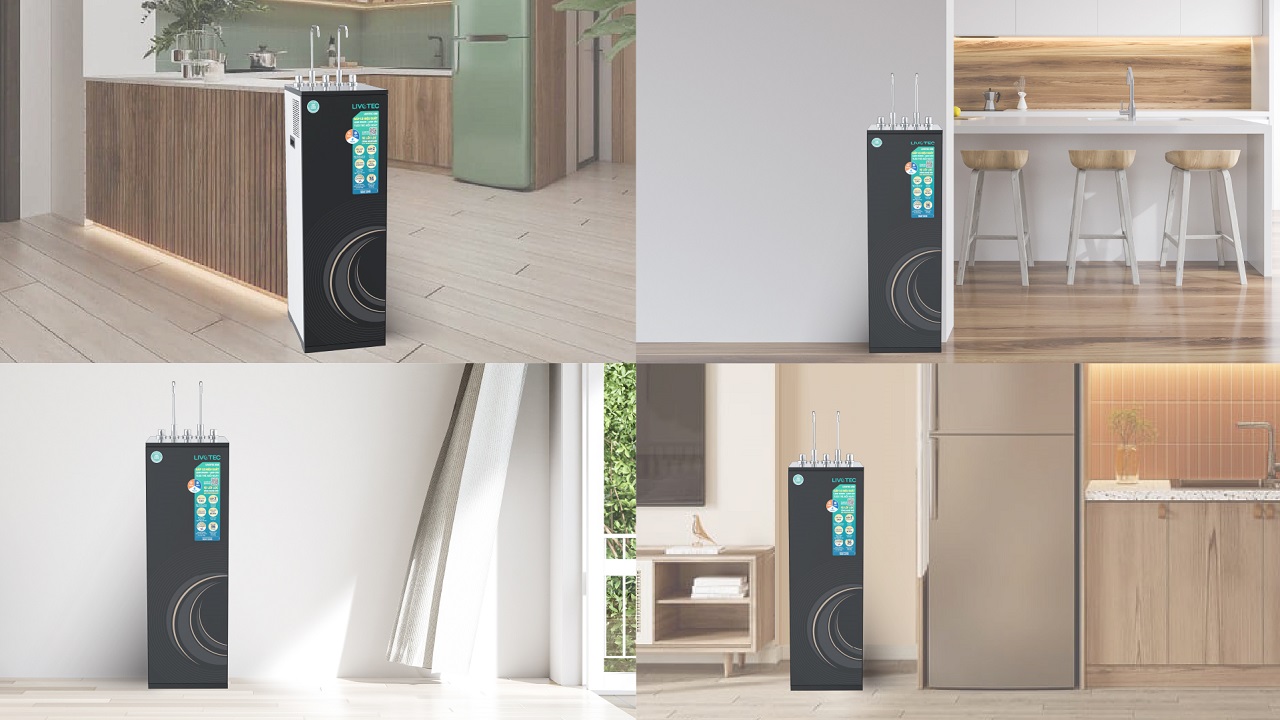 Máy lọc nước Livotec 638 phù hợp với nhiều không gian