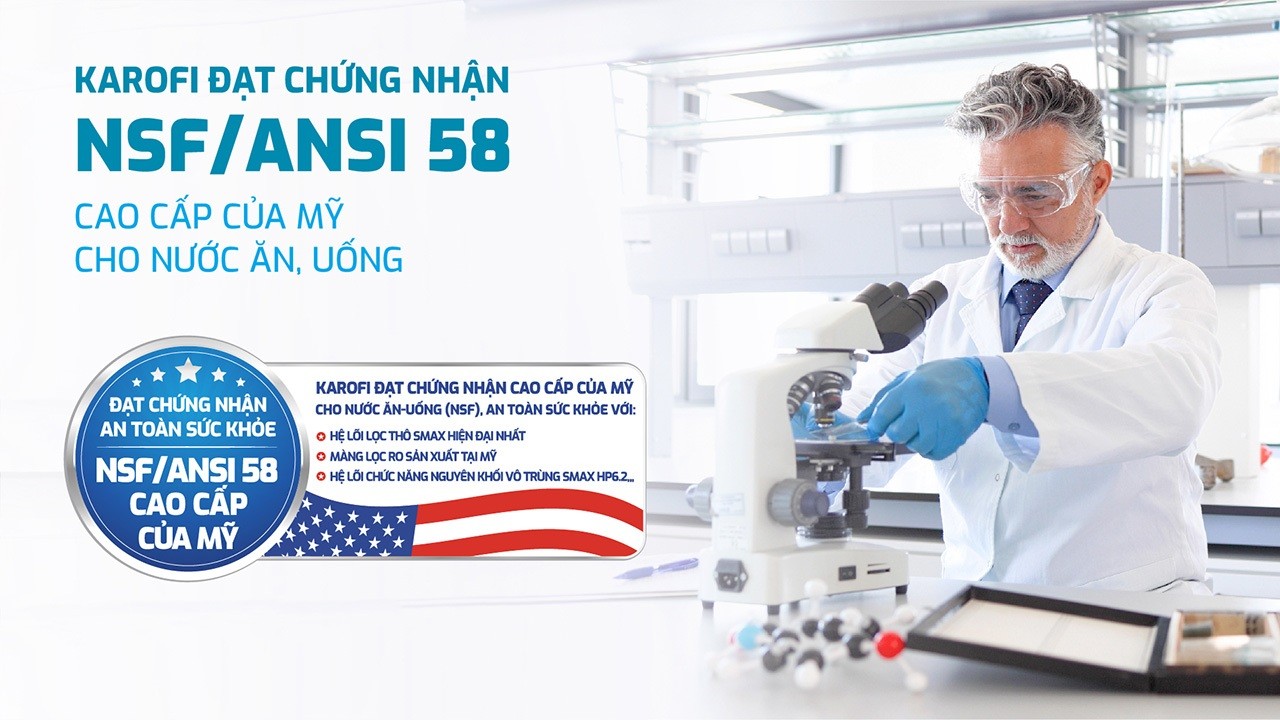 chung-nhan-nsf-ansi-58-may-loc-nuoc-nong-lanh-karofi-kad-ec66