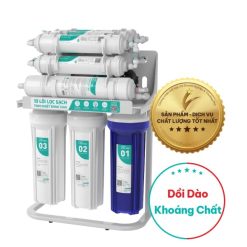 Máy lọc nước RO Karofi Livotec 216 - 10 lõi - chân quỳ - Sản xuất 2026