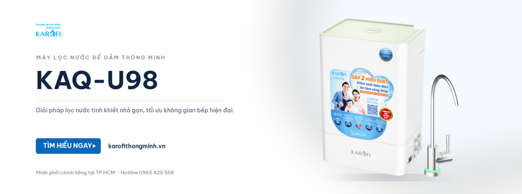 Máy lọc nước Karofi KAQ-U98