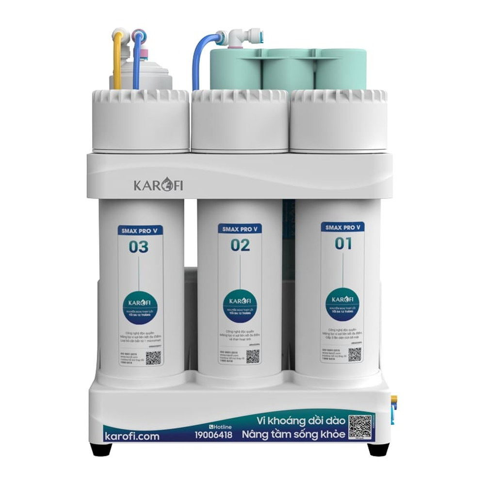 Máy lọc nước để gầm Karofi KAQ-U05 Pro - 10 lõi - Mẫu  2026