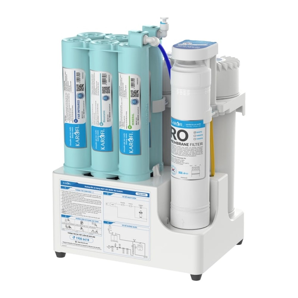 Máy lọc nước RO Karofi KAQ-U50K - 10 lõi - Mẫu mới 2026
